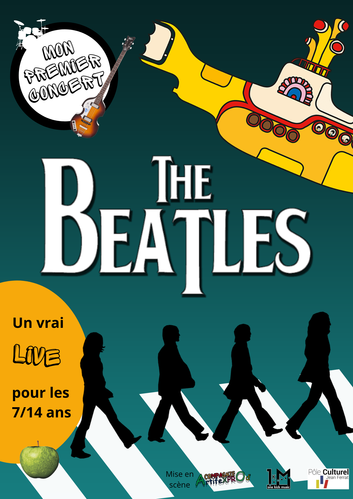 Affiche Mon Premier Concert The Beatles